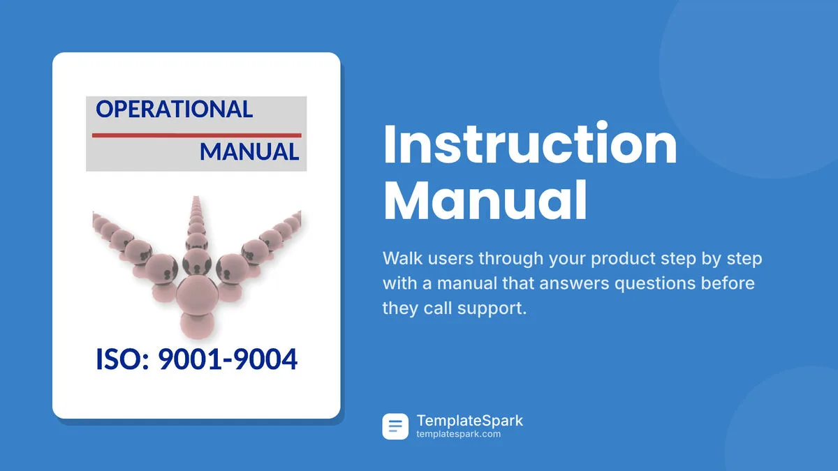 Instruction Manual Instruction Manual