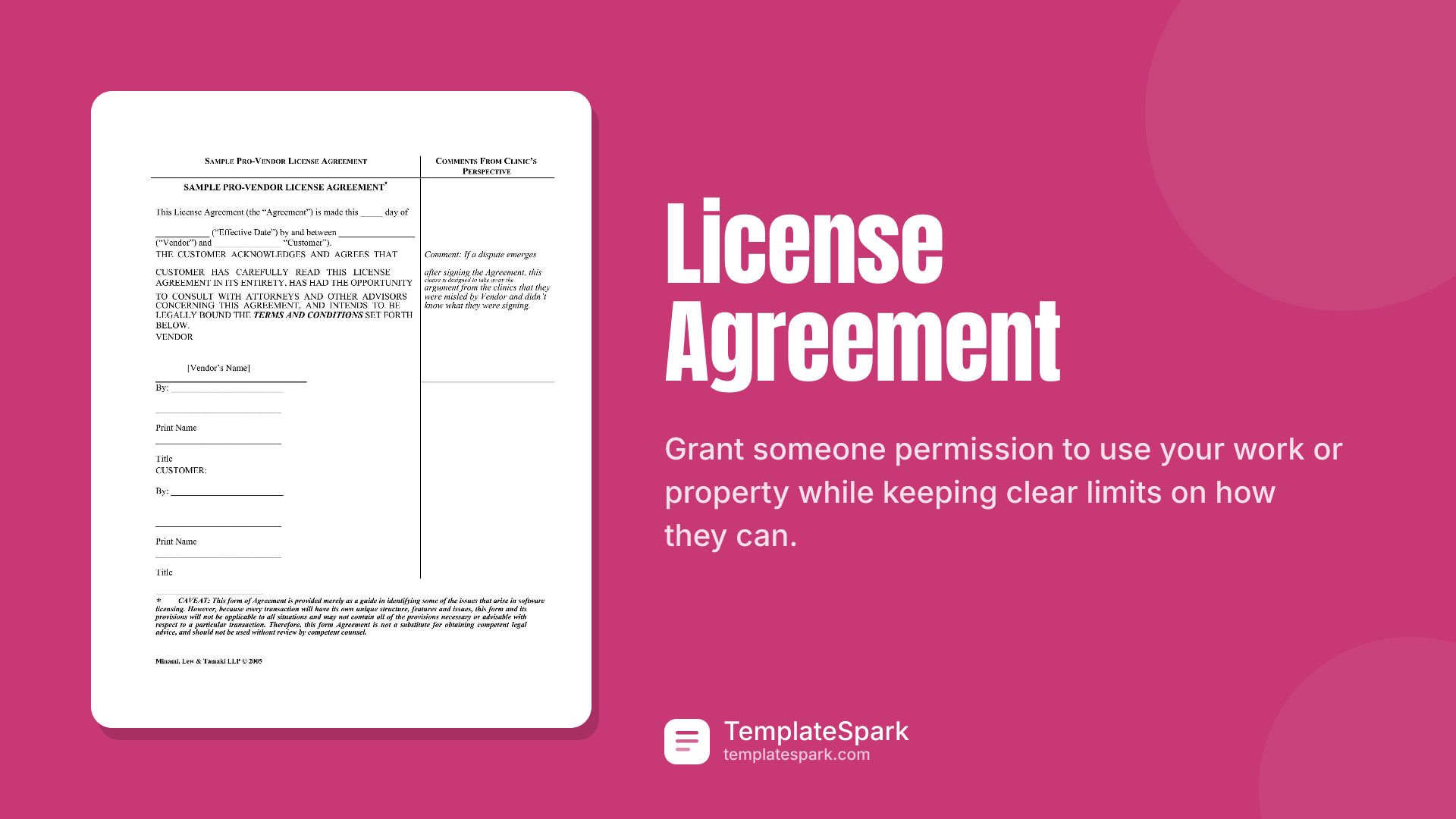 License Agreement