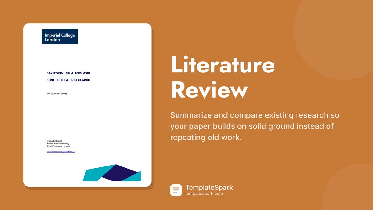 Literature Review Literature Review