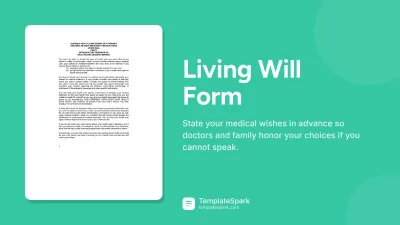 Living Will Form