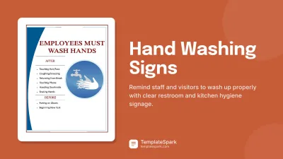 Hand Washing Signs