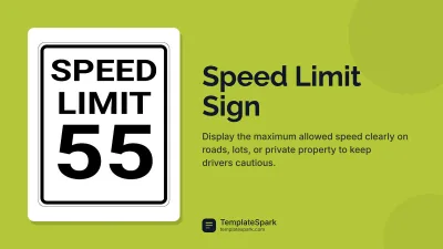 Speed Limit Sign