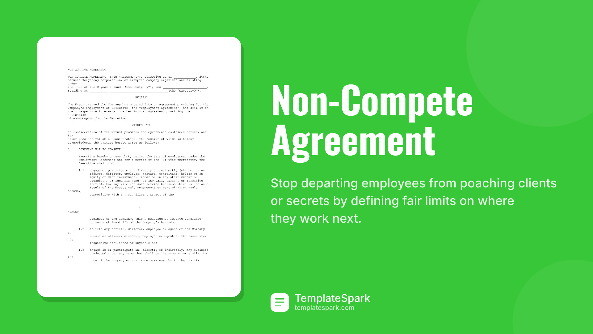 Non-Compete Agreement