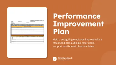 Performance Improvement Plan