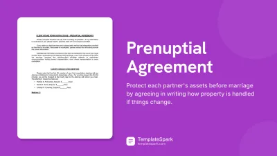 Prenuptial Agreement