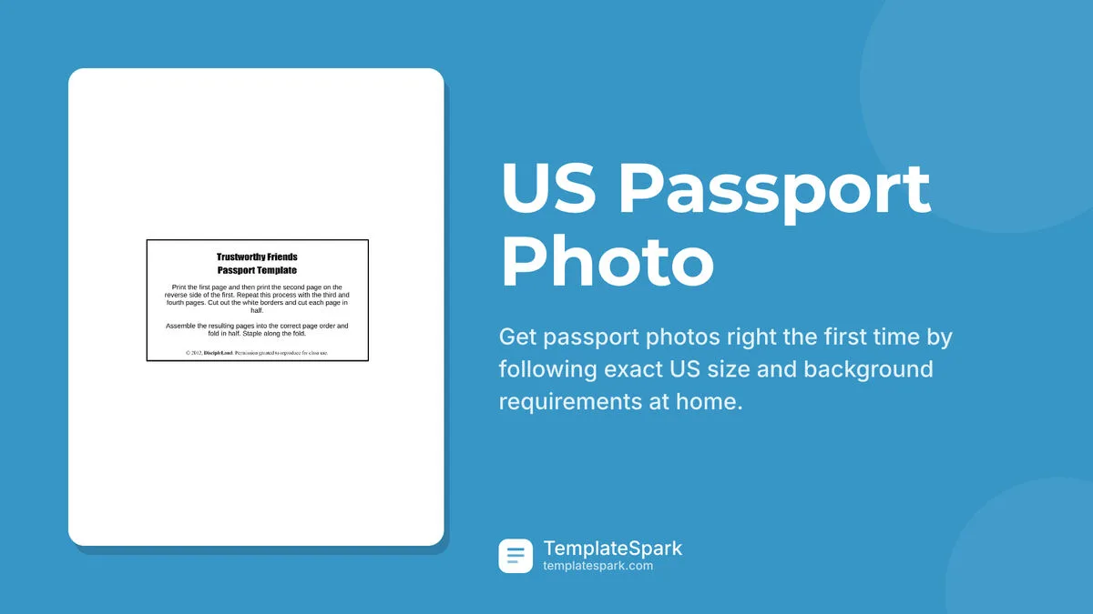 US Passport Photo US Passport Photo
