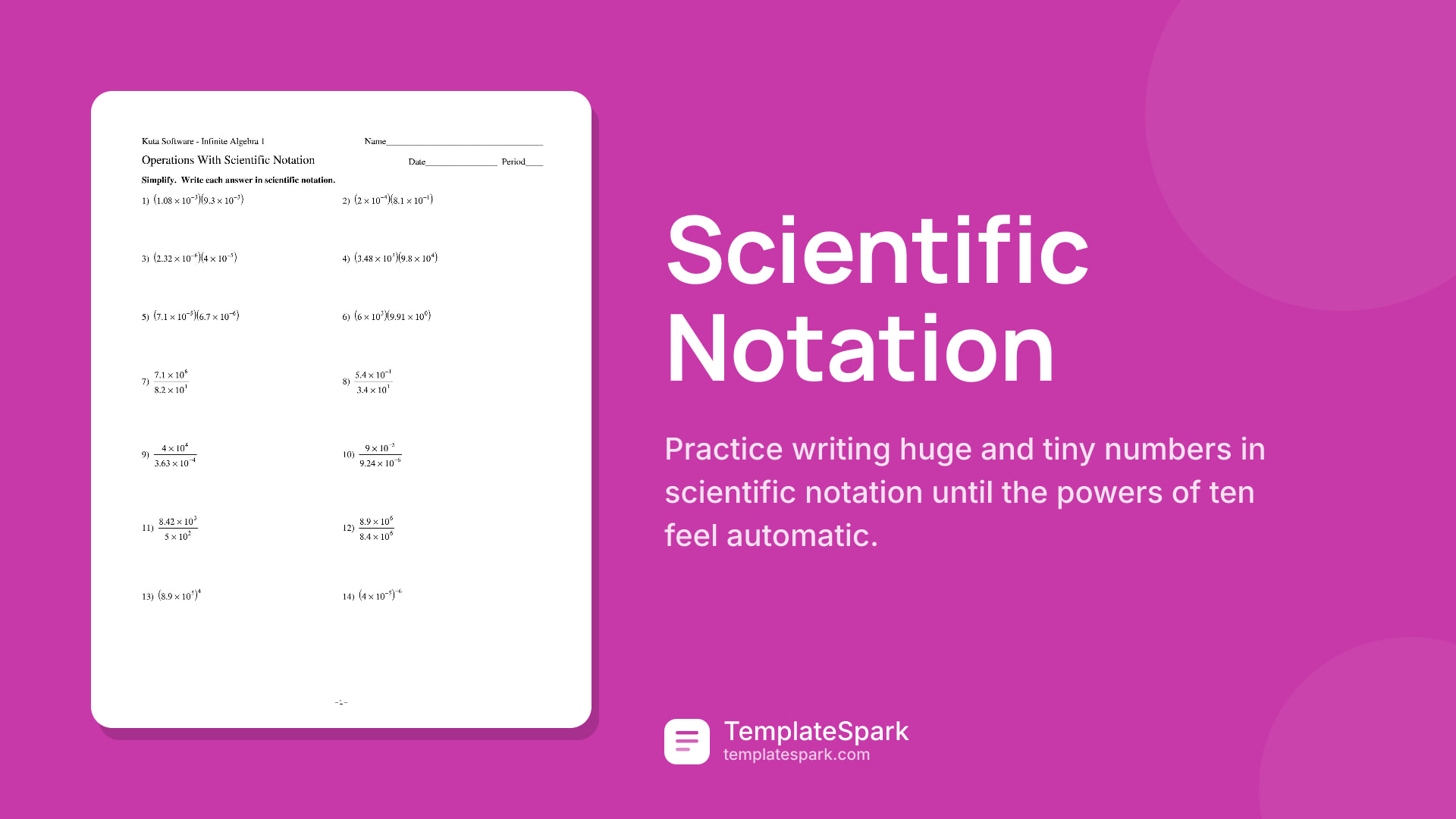 Scientific Notation