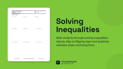 Solving Inequalities