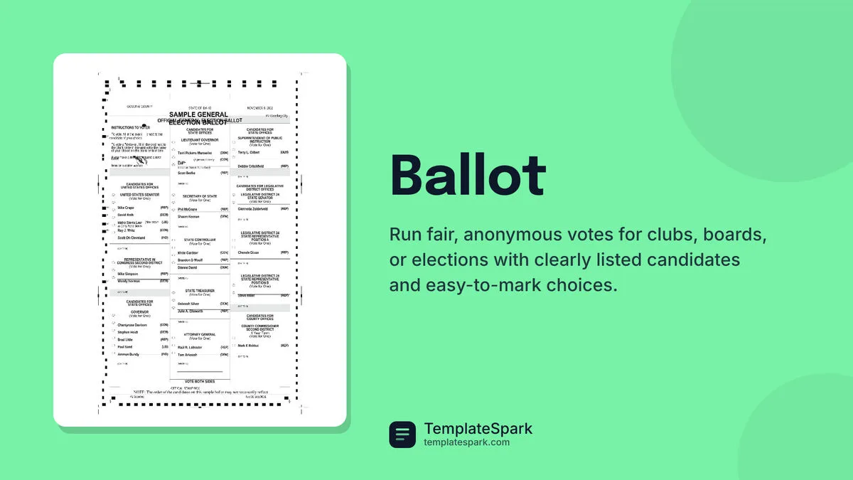 Ballot Ballot