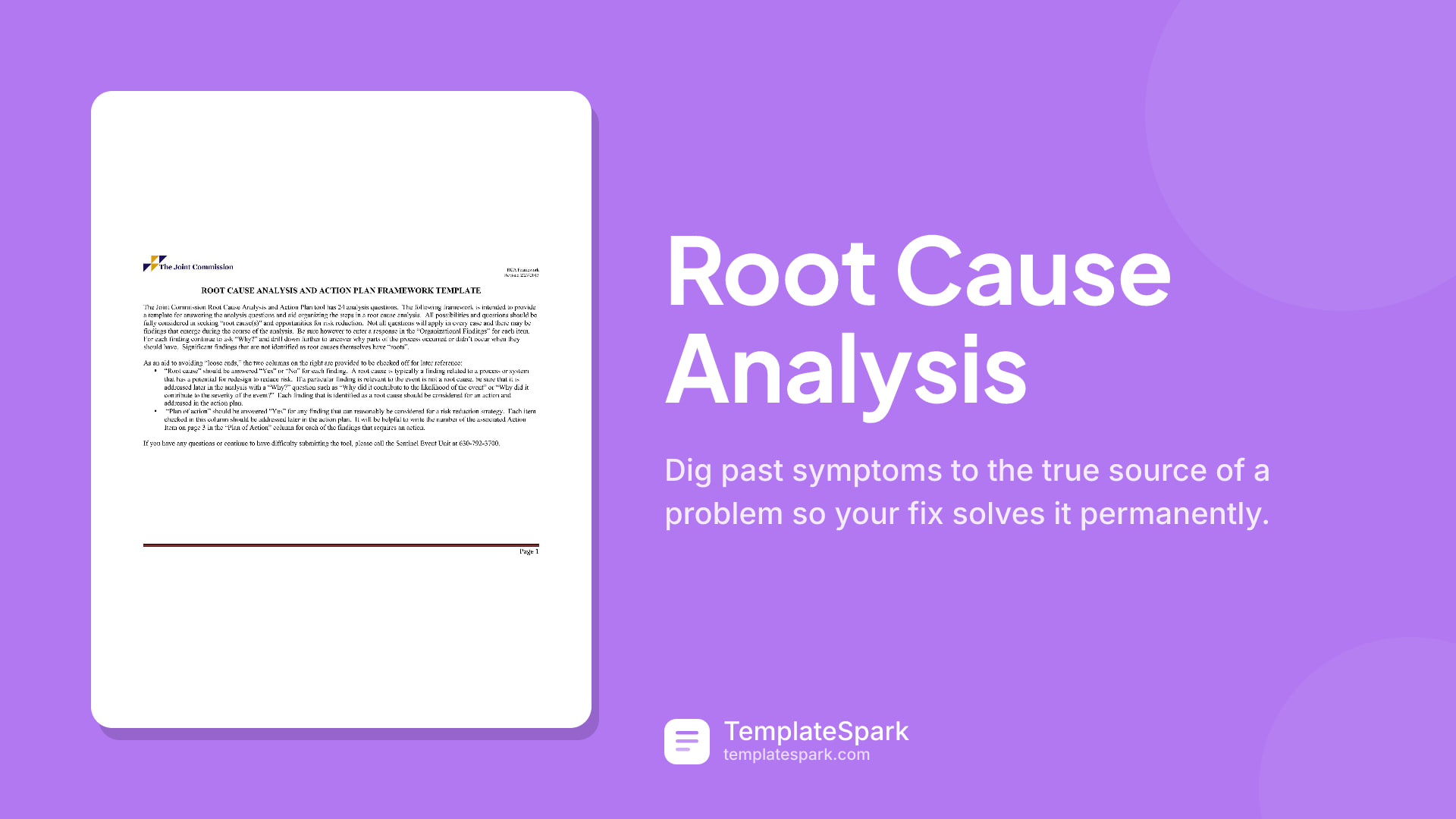 Root Cause Analysis