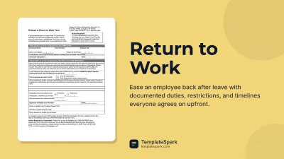 Return to Work