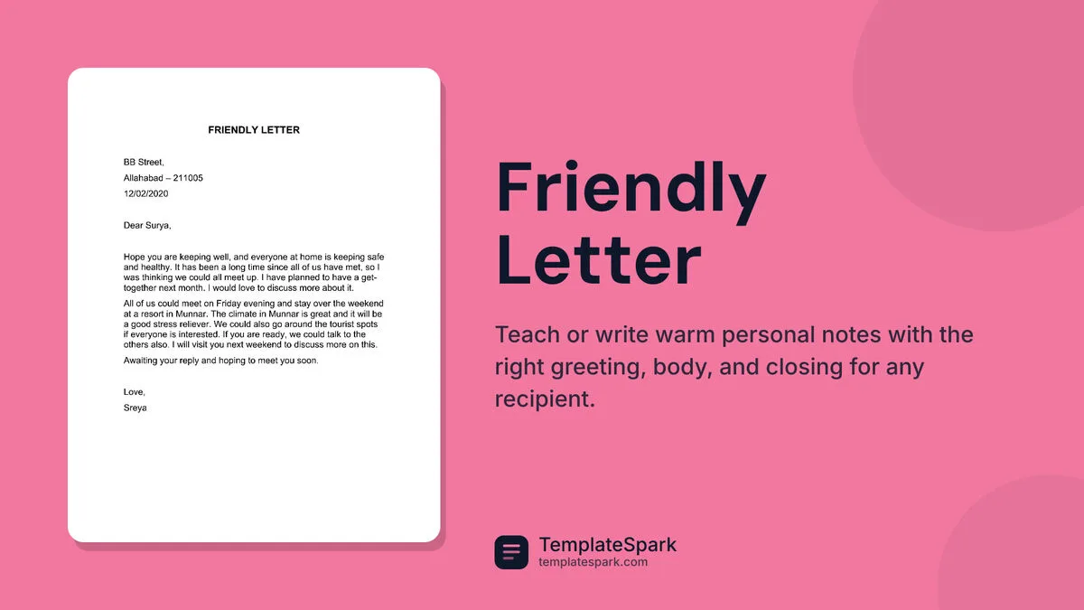 Friendly Letter