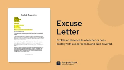 Excuse Letter