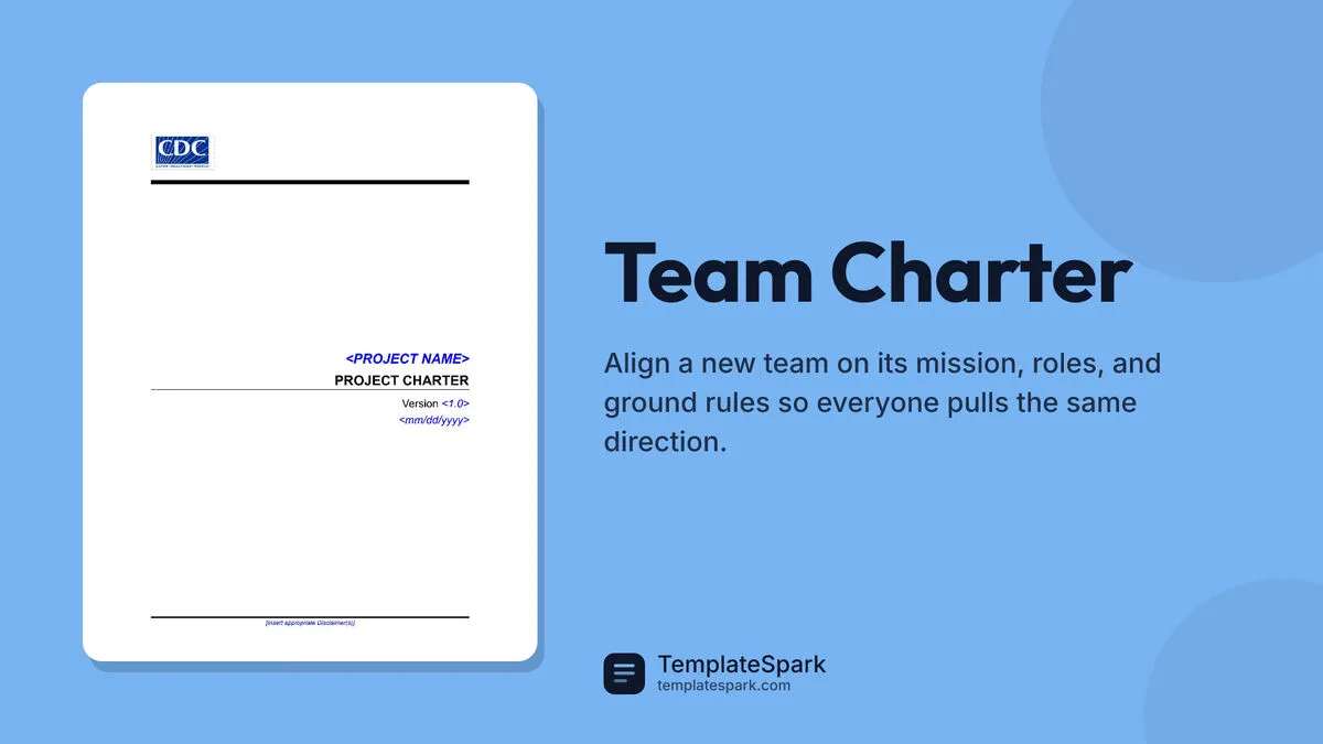 Team Charter Team Charter