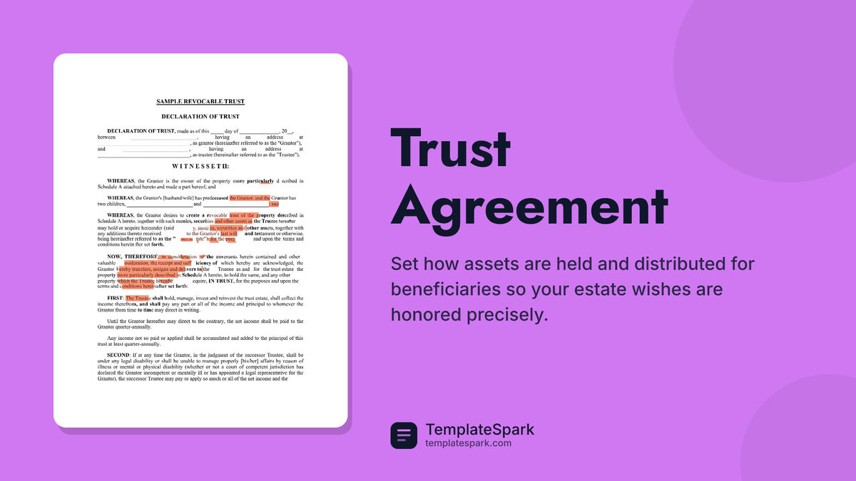 Trust Agreement