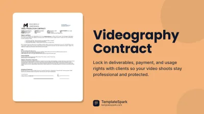Videography Contract