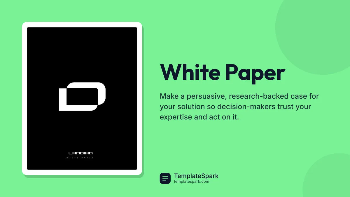White Paper White Paper