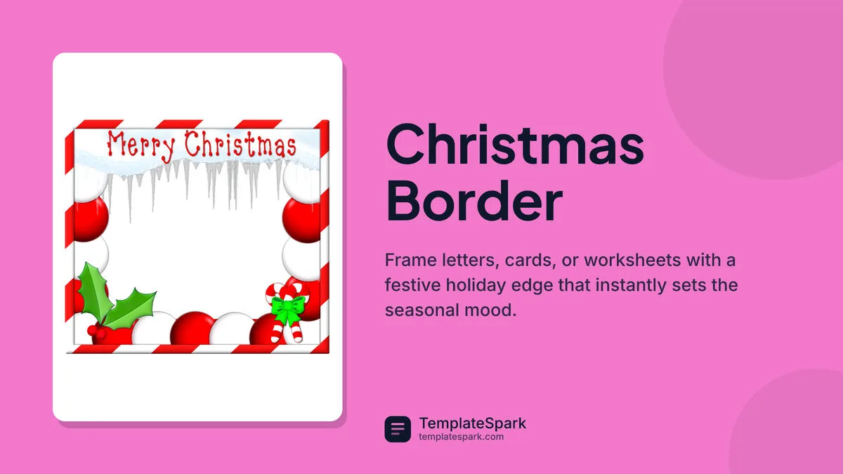 Christmas Border Christmas Border