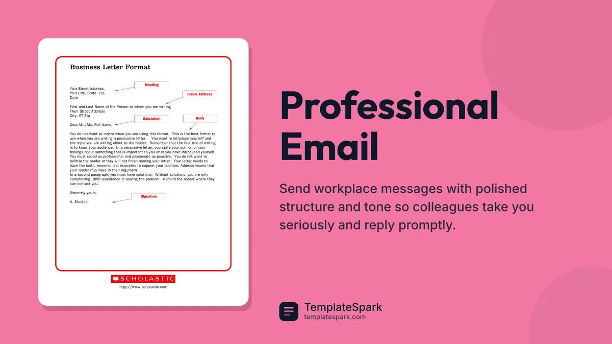 Professional Email Professional Email