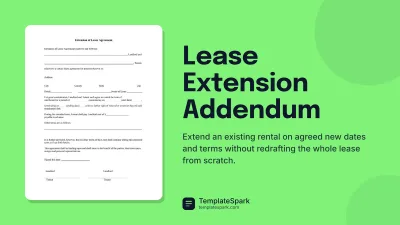 Lease Extension Addendum
