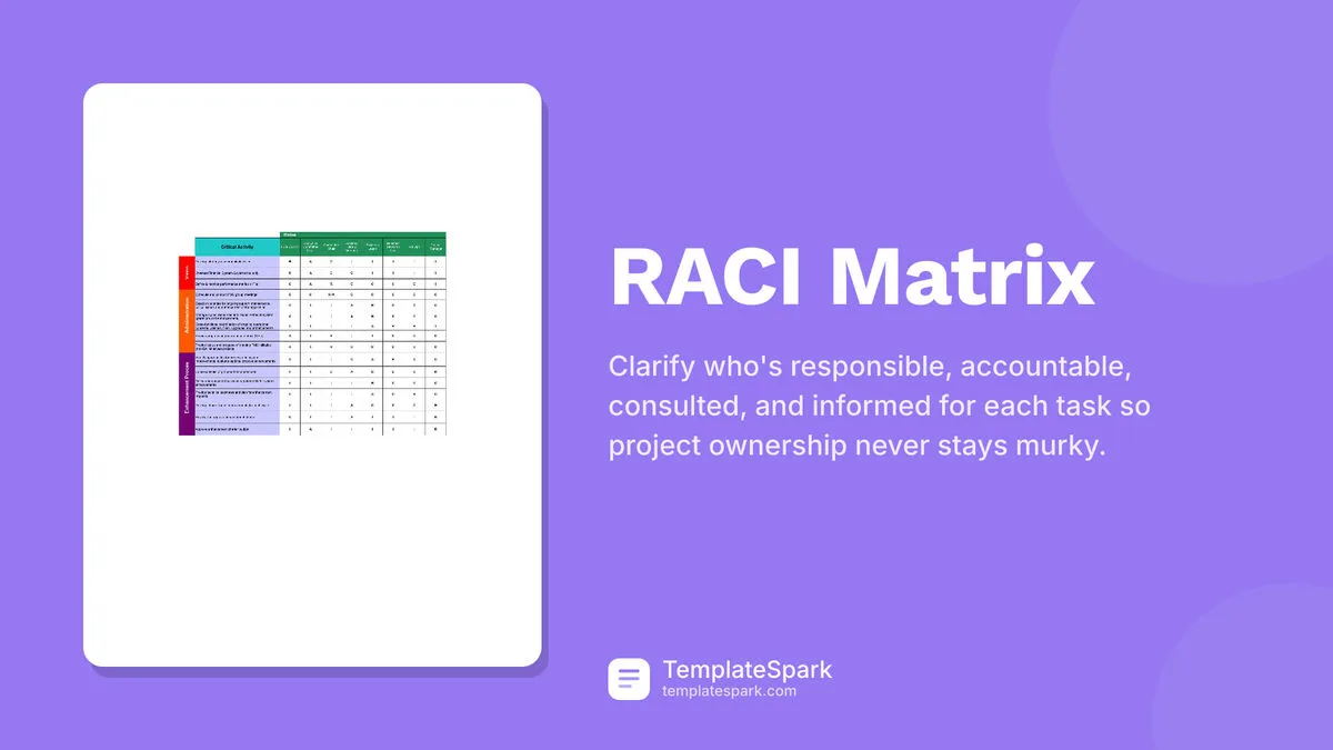RACI Matrix RACI Matrix
