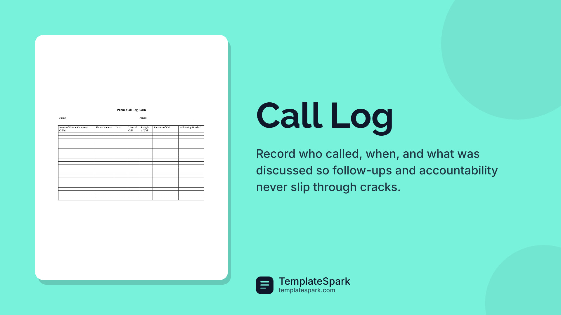 Call Log