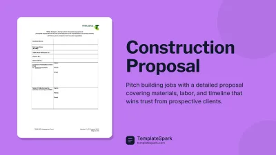 Construction Proposal