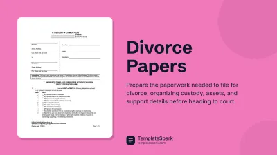 Divorce Papers
