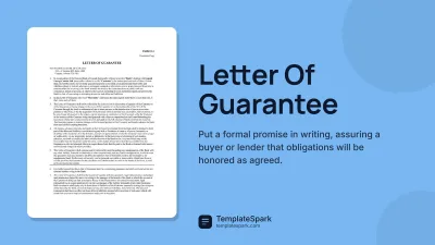Letter Of Guarantee