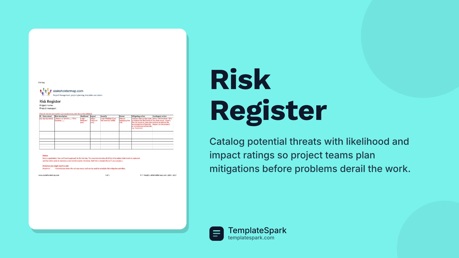 Risk Register