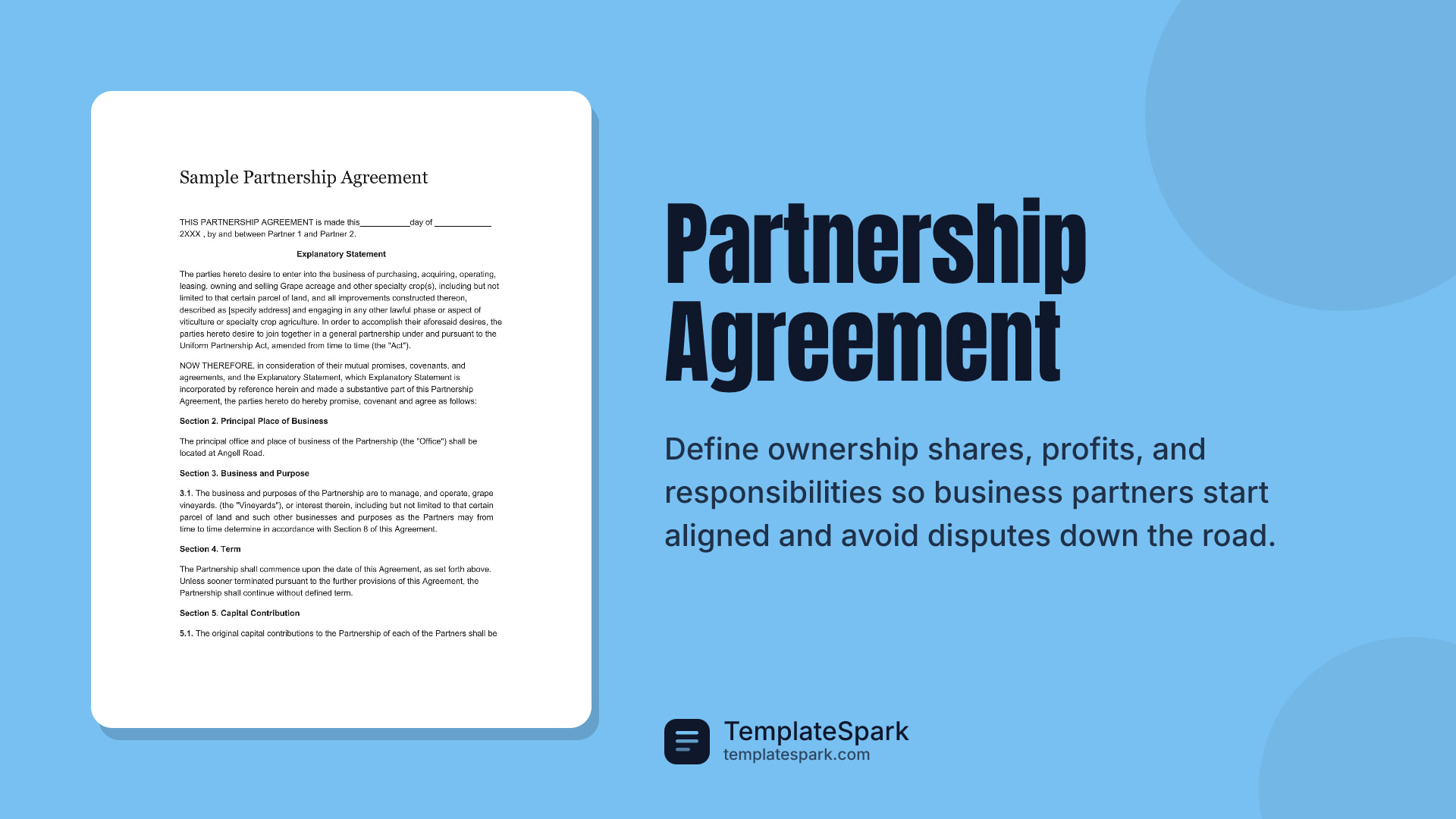 Partnership Agreement