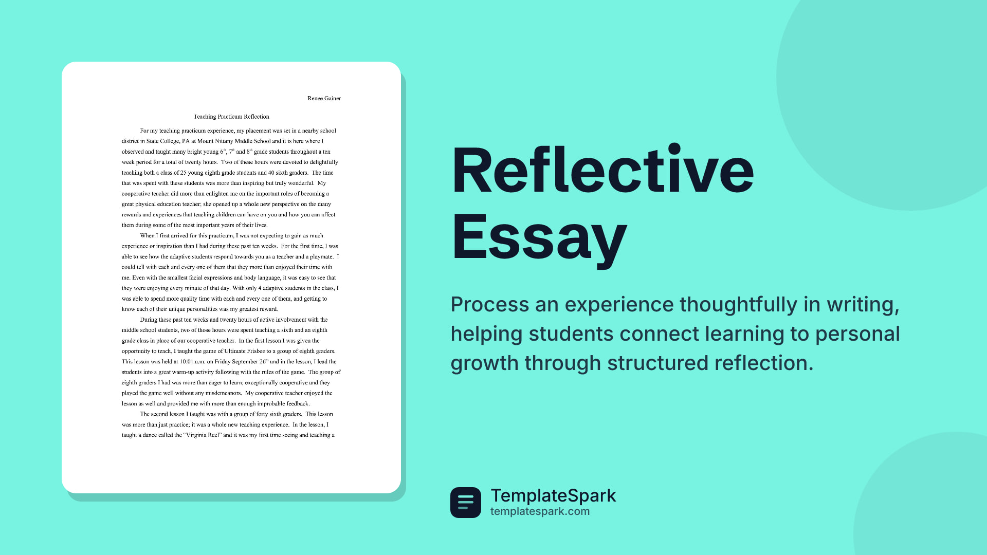 Reflective Essay
