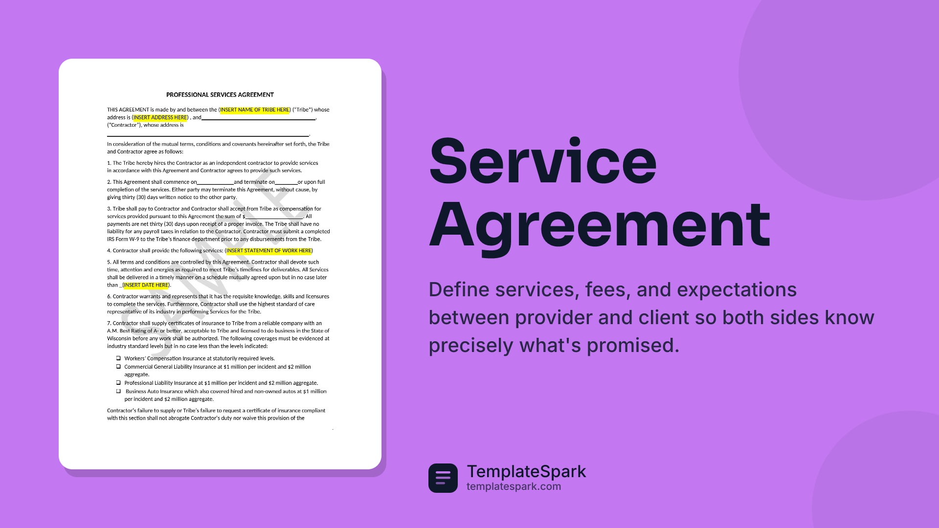 Service Agreement