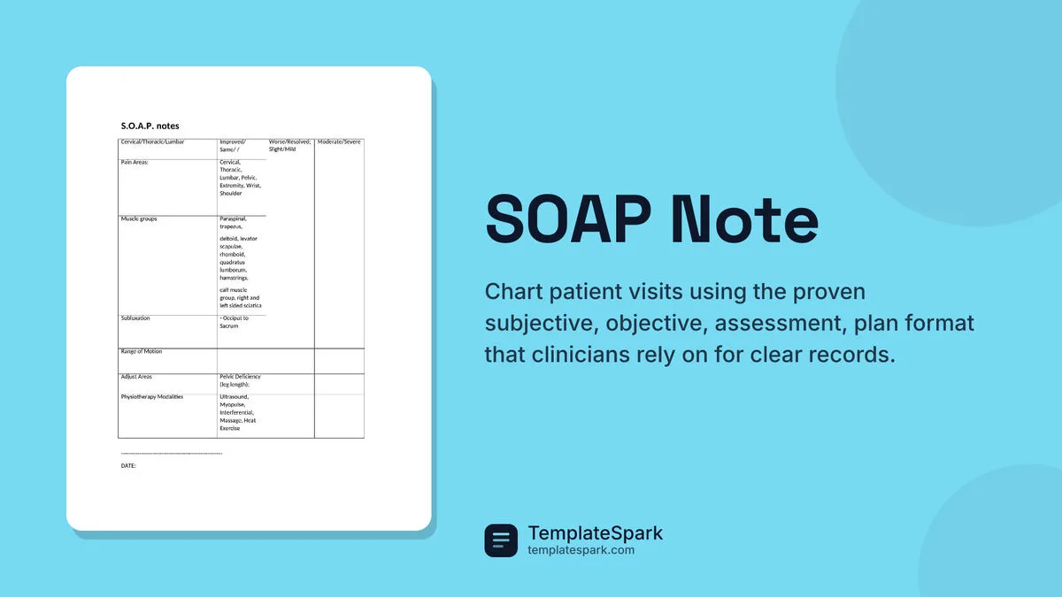 SOAP Note SOAP Note