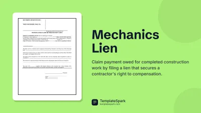 Mechanics Lien