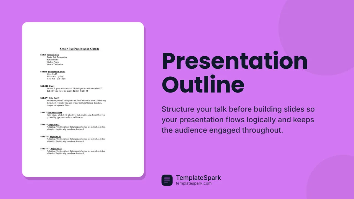 Presentation Outline Presentation Outline