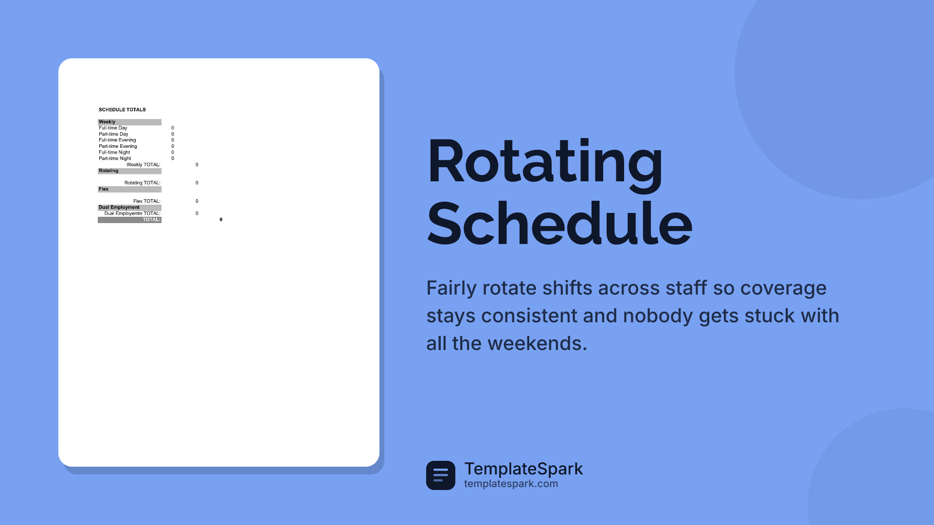 Rotating Schedule