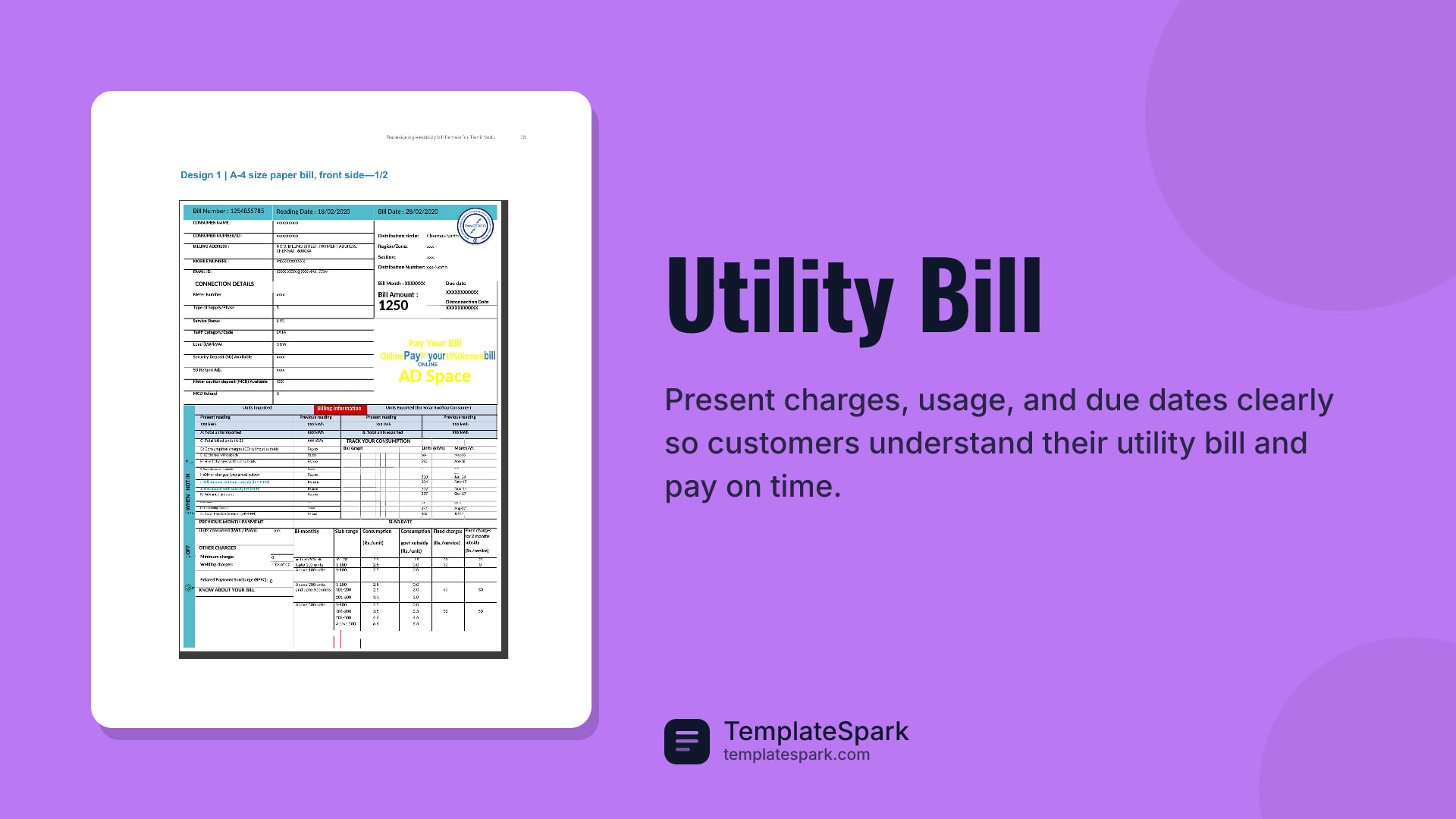 Utility Bill