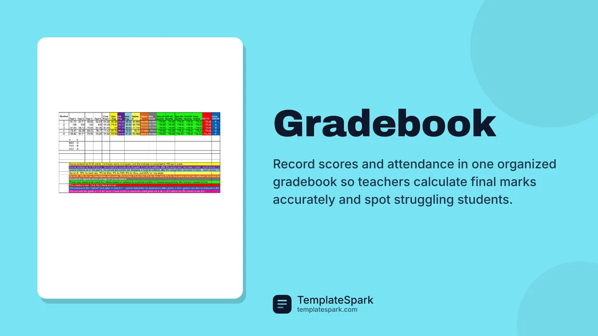 Gradebook Gradebook