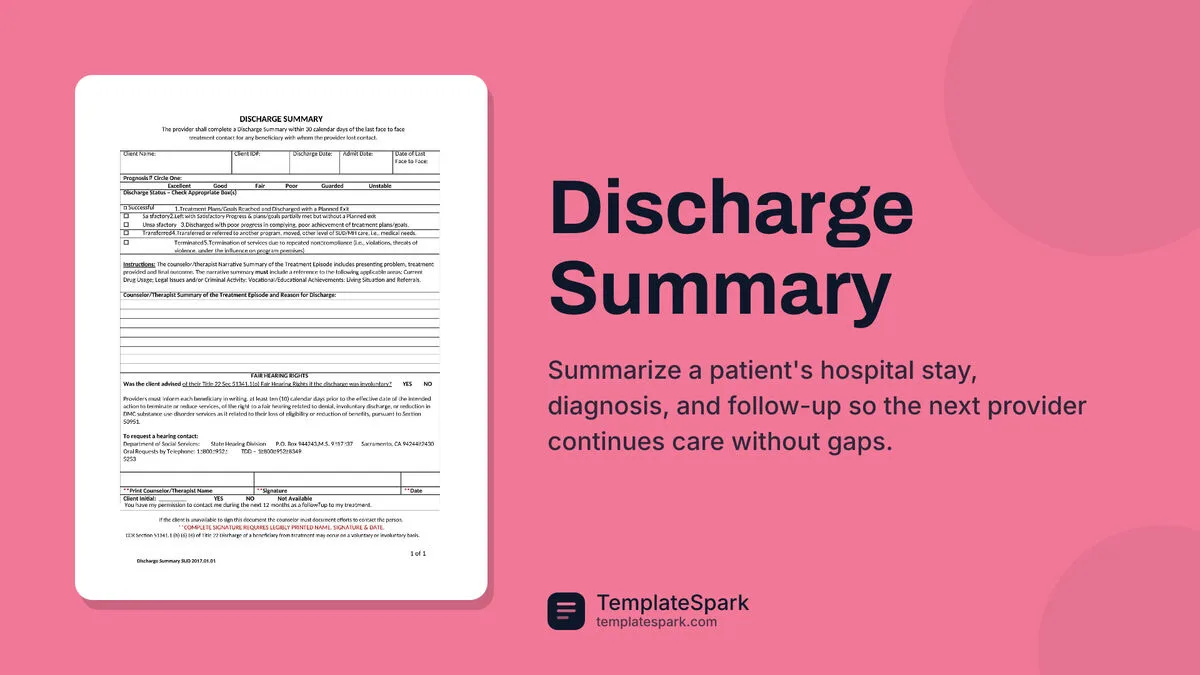 Discharge Summary Discharge Summary
