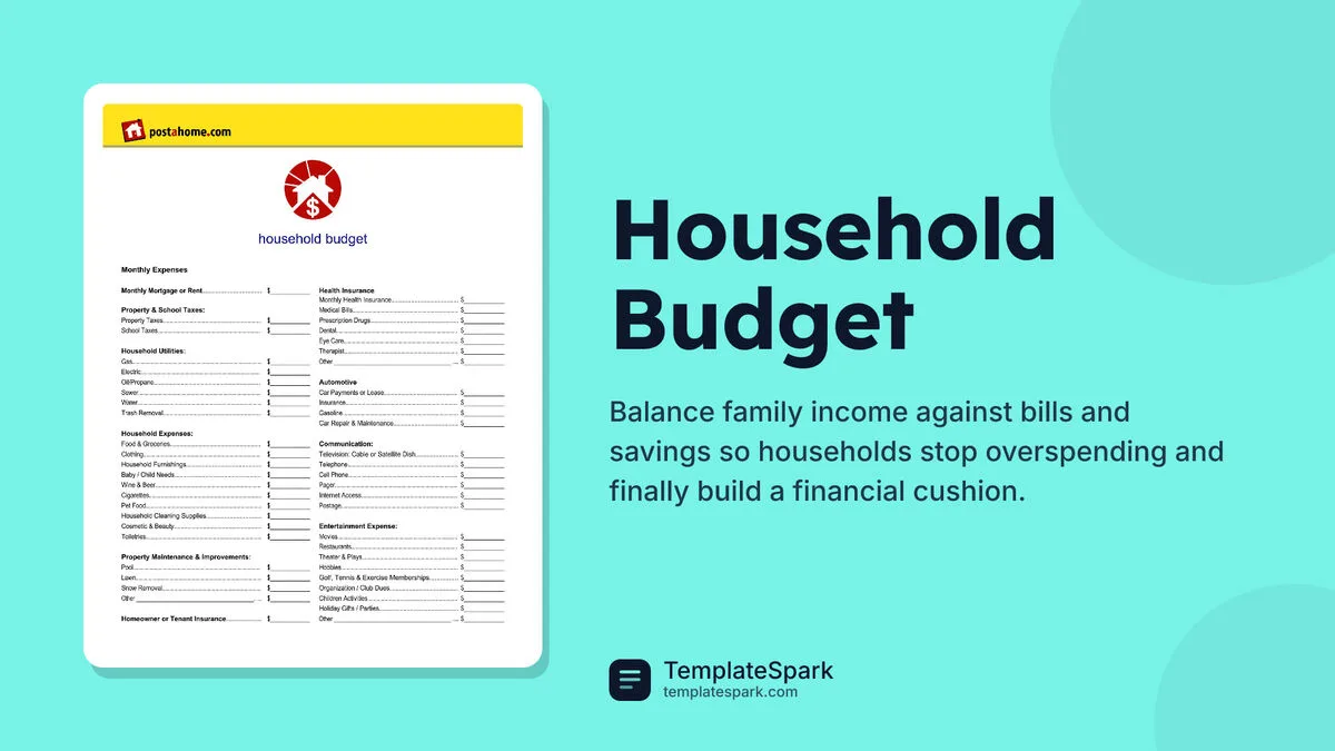 Household Budget Household Budget