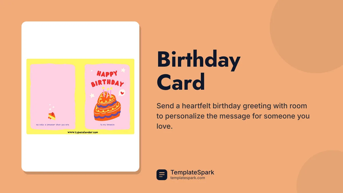 Birthday Card Birthday Card