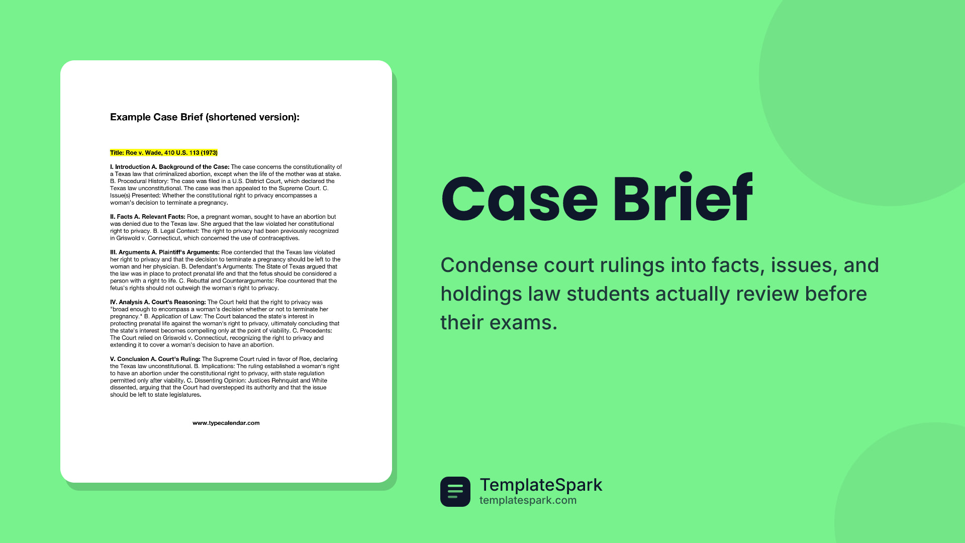 Case Brief preview