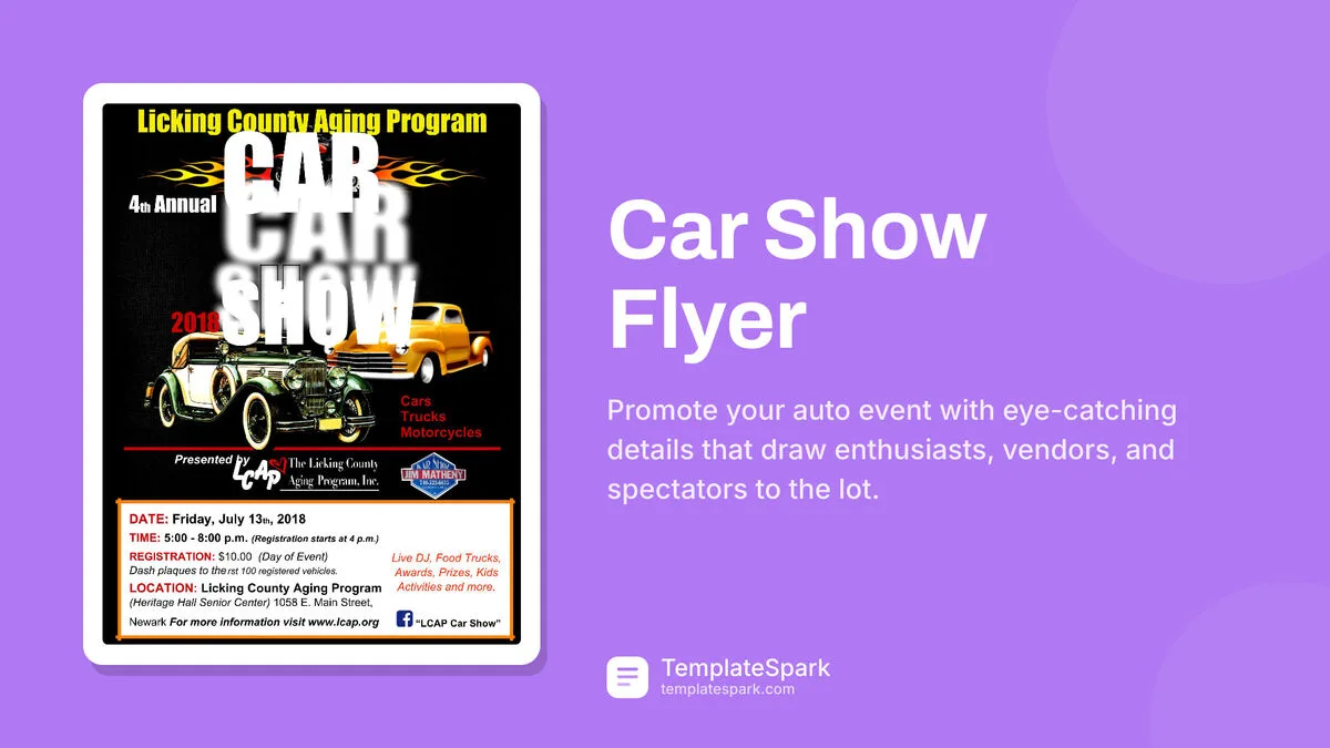 Car Show Flyer