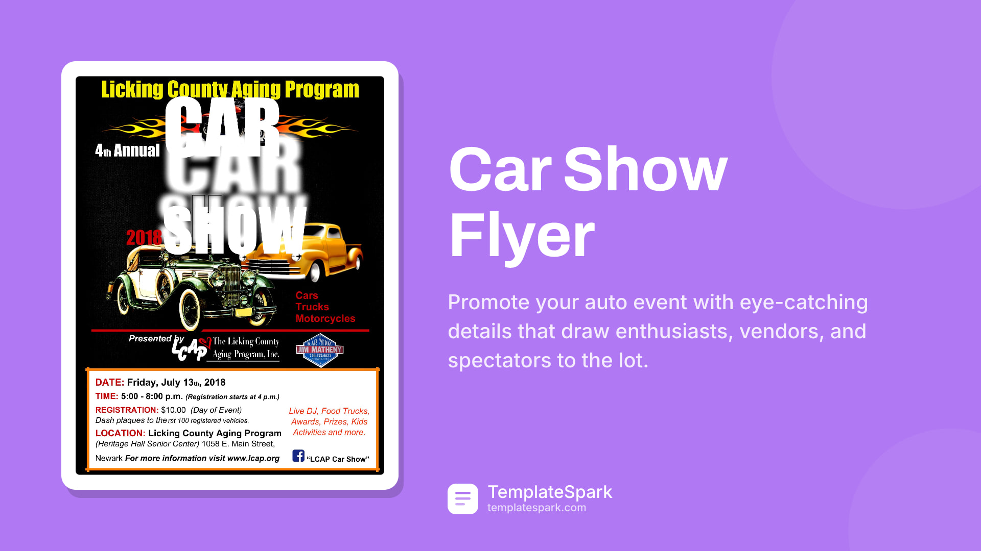 Car Show Flyer preview