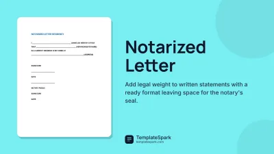 Notarized Letter