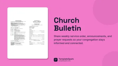 Church Bulletin