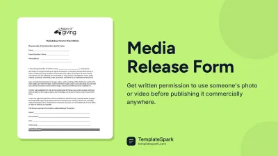 Media Release Form