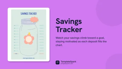 Savings Tracker preview
