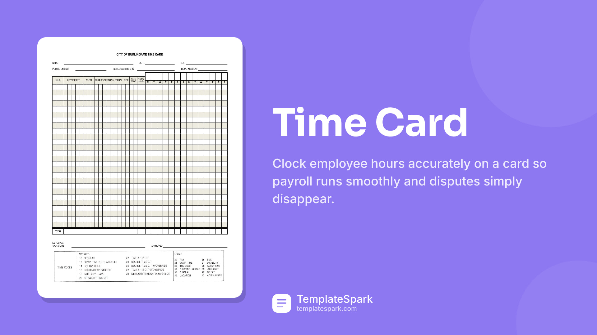 Time Card